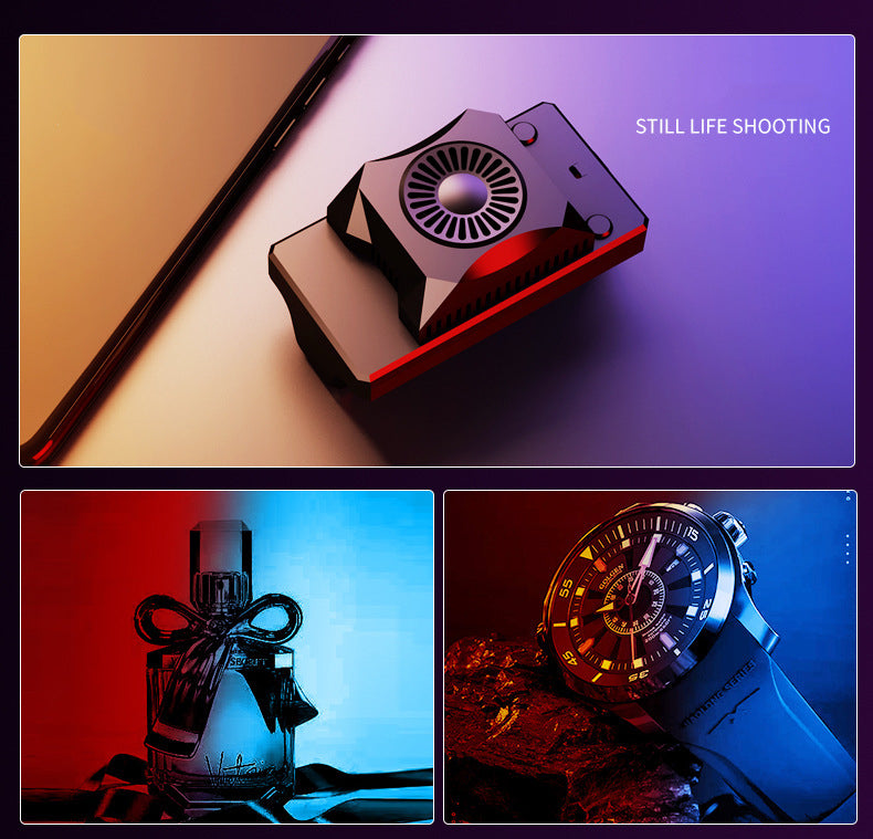 LED Handheld Light Stick for Photography with Adjustable Temperature and Ice Light Effect - SouqNoir