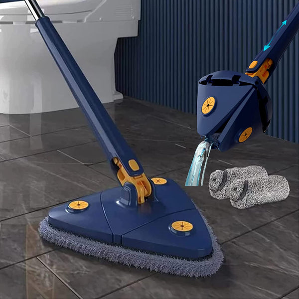 360° Rotating Adjustable Mop for Easy Floor Cleaning - SouqNoir