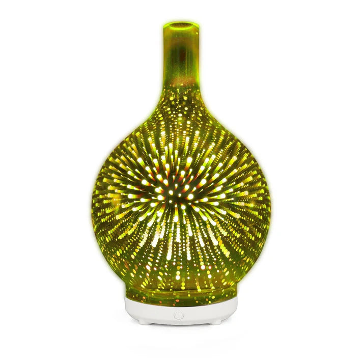 5V Glass Colorful Vase Humidifier for Home and Office - SouqNoir