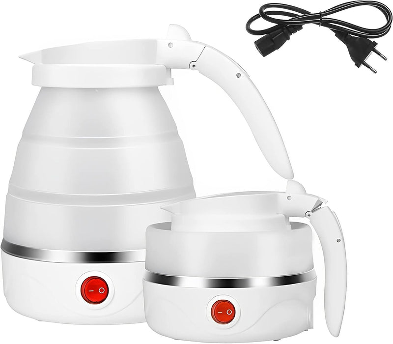 Portable Folding Electric Kettle – 600ml Travel Size - SouqNoir