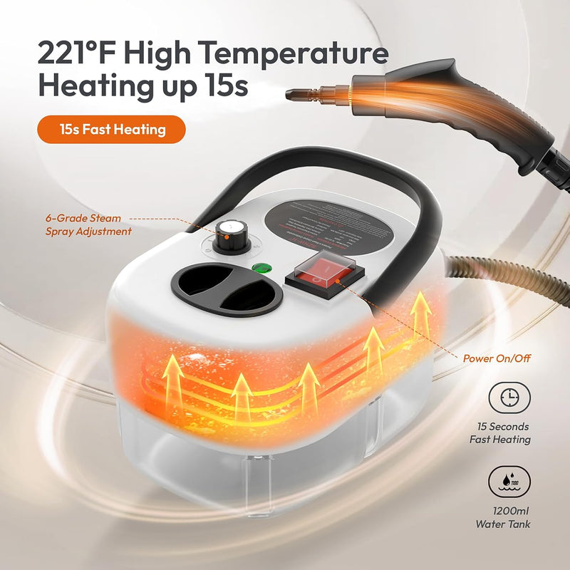 Portable Steam Cleaner for Home and Kitchen Use - SouqNoir