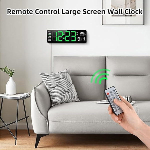 Digital Wall Clock for Home and Office - SouqNoir