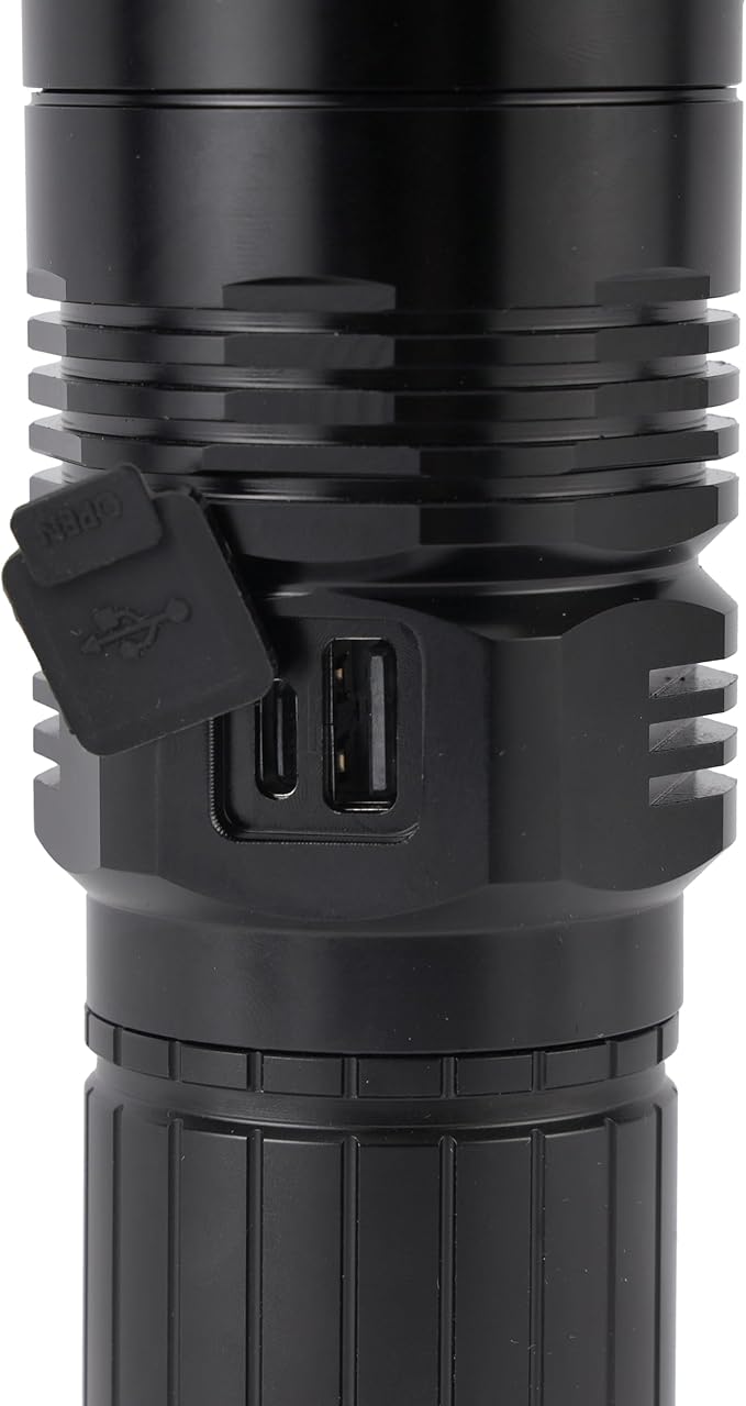 Compact Rechargeable LED Flashlight for Outdoor and Emergency Use - SouqNoir