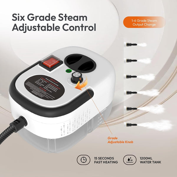 Portable Steam Cleaner for Home and Kitchen Use - SouqNoir