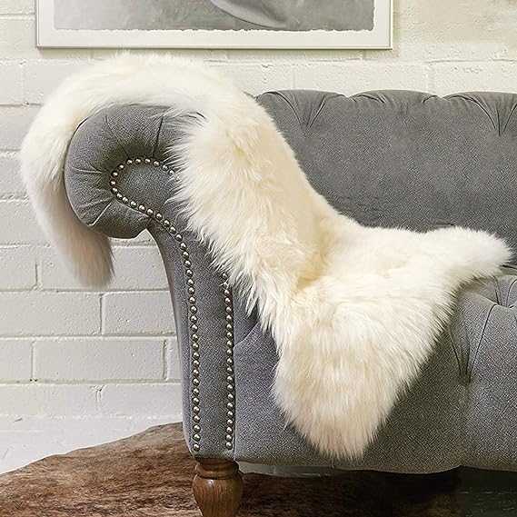 Luxury Sheepskin Rug for Bedroom and Living Room - SouqNoir