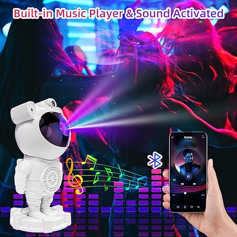 Astronaut Sky Projector for Starry Night Lighting - SouqNoir