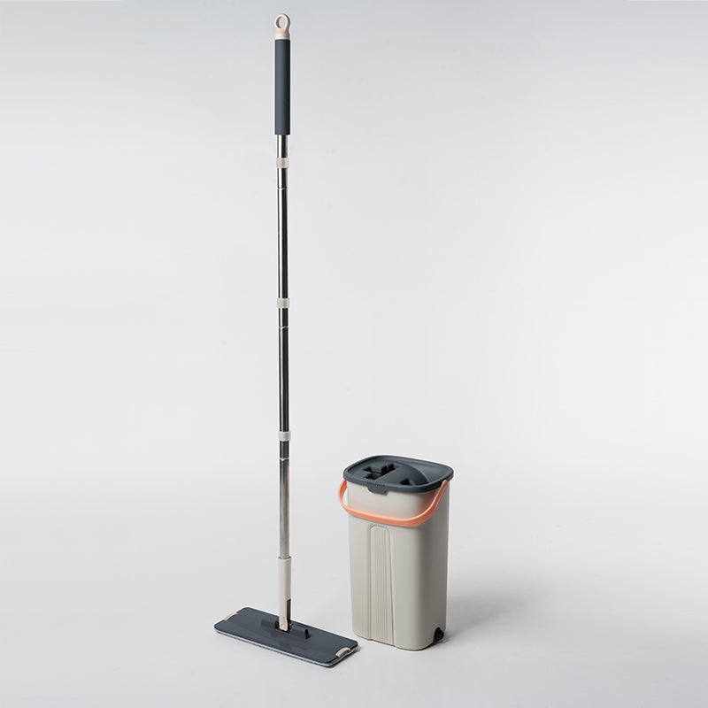 Squeeze Mop with Bucket for Easy Floor Cleaning – Model F01 - SouqNoir