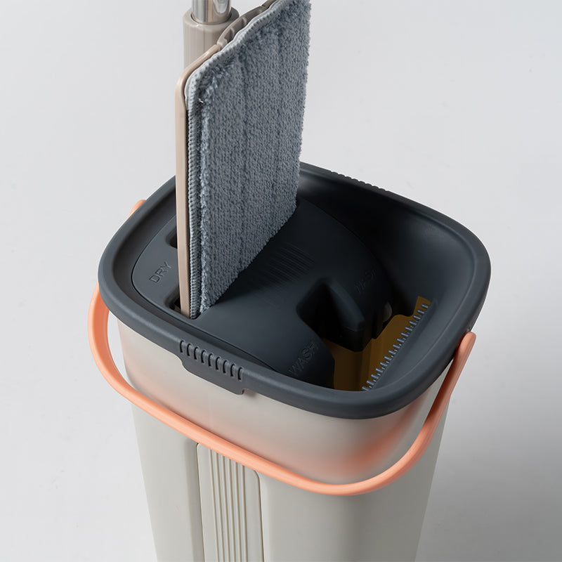 Squeeze Mop with Bucket for Easy Floor Cleaning – Model F01 - SouqNoir