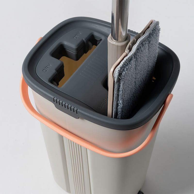 Squeeze Mop with Bucket for Easy Floor Cleaning – Model F01 - SouqNoir