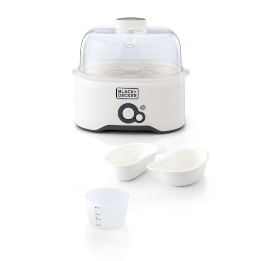 Black + Decker Egg Cooker – Model EG200-B5 - SouqNoir