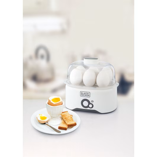 Black + Decker Egg Cooker – Model EG200-B5 - SouqNoir