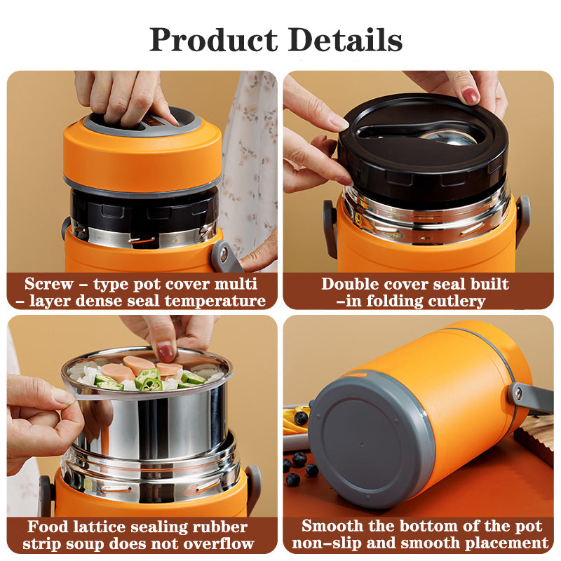 Constant Temperature Heat Preservation Pot for Hot Drinks and Food - SouqNoir
