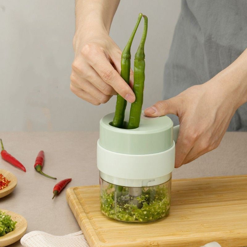 Household Multifunctional Wireless Electric Garlic Masher - SouqNoir