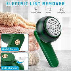 Rechargeable Lint Remover for Clothes and Fabrics - SouqNoir