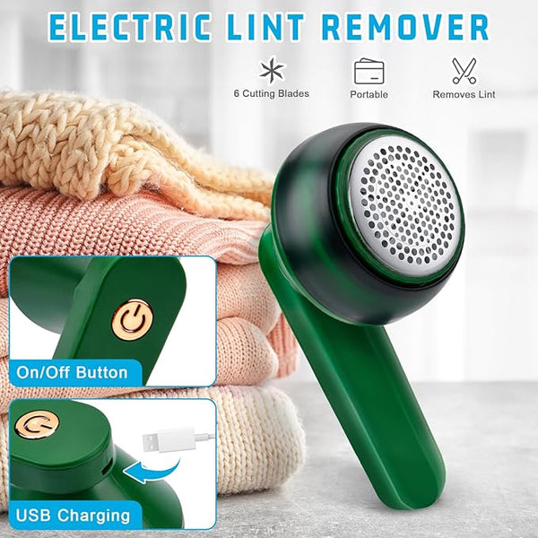 Rechargeable Lint Remover for Clothes and Fabrics - SouqNoir