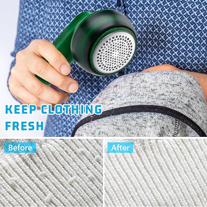Rechargeable Lint Remover for Clothes and Fabrics - SouqNoir