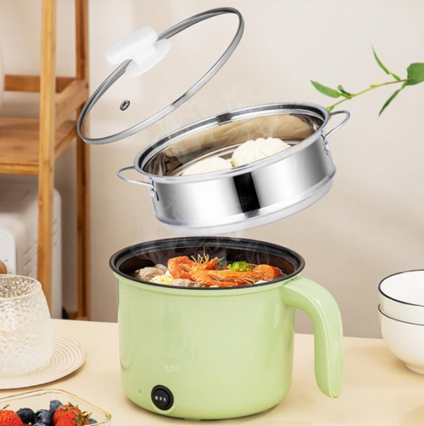 Multifunctional Mini Electric Cooker for Quick Meals - SouqNoir