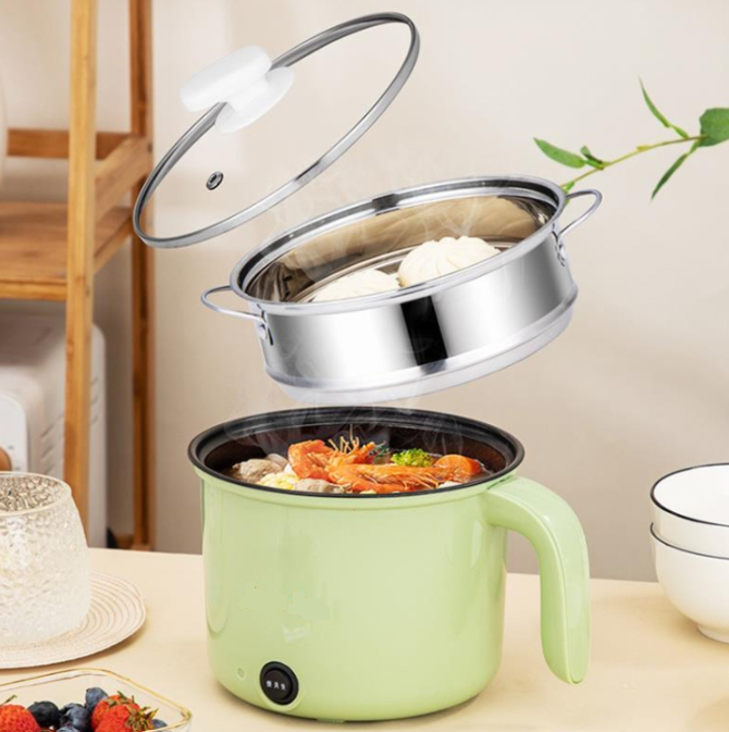 Multifunctional Mini Electric Cooker for Quick Meals - SouqNoir