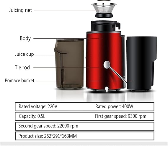Stainless Steel Portable Fruit Juicer for Fresh Juice and Smoothies - SouqNoir