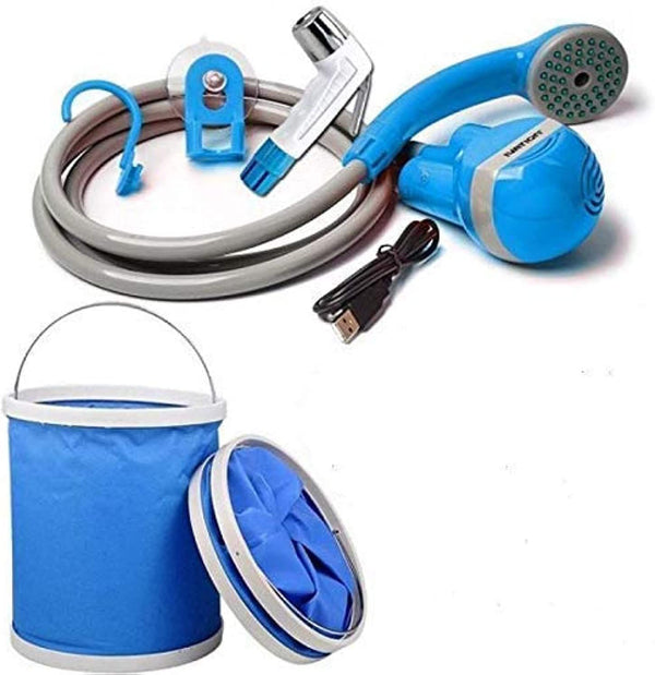 Portable Outdoor Shower Kit for Camping and Travel - SouqNoir