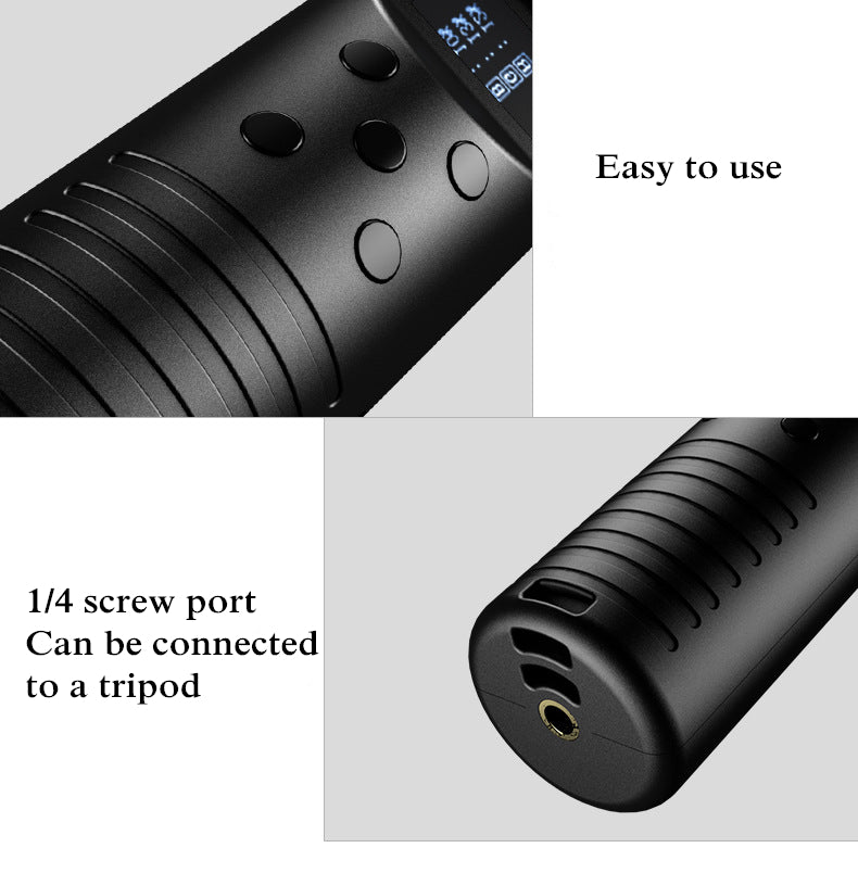 LED Handheld Light Stick for Photography with Adjustable Temperature and Ice Light Effect - SouqNoir