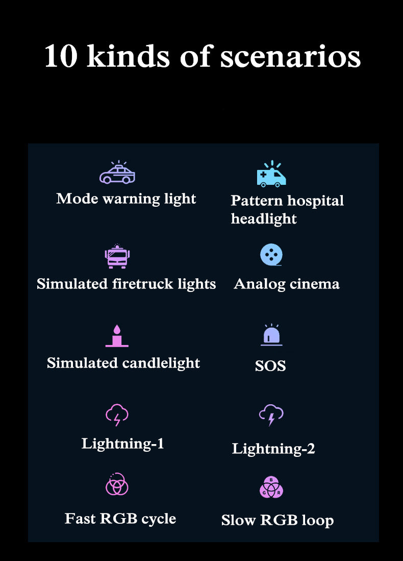 LED Handheld Light Stick for Photography with Adjustable Temperature and Ice Light Effect - SouqNoir