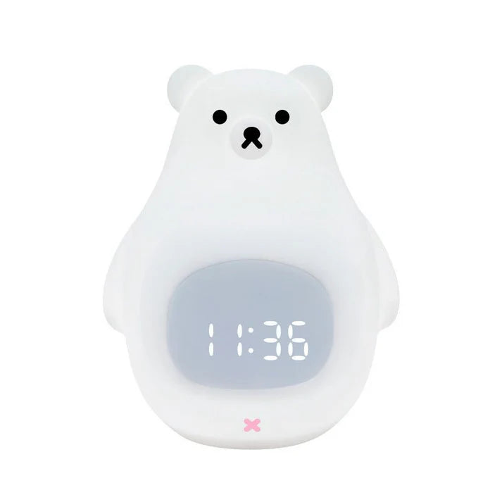 Big White Bear Silicone Night Light with Sleeping Timer - SouqNoir