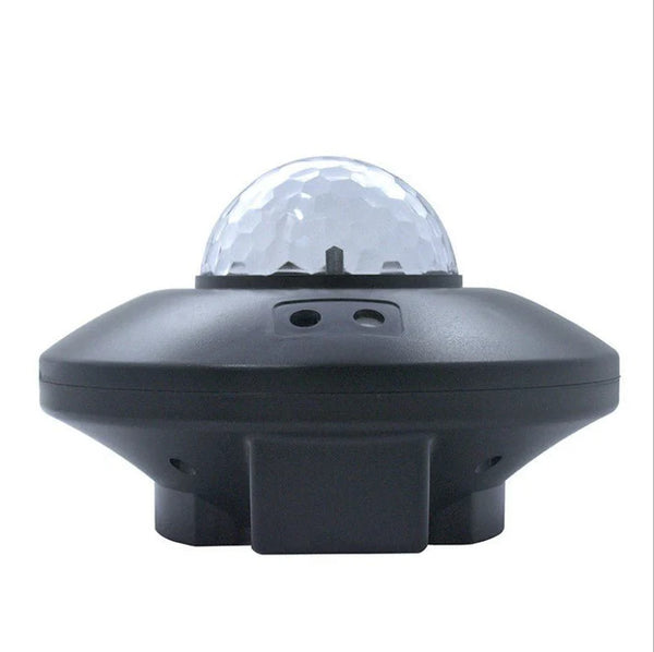 Bluetooth Starry Sky Watermark Light with Voice Control and Laser Effect - SouqNoir
