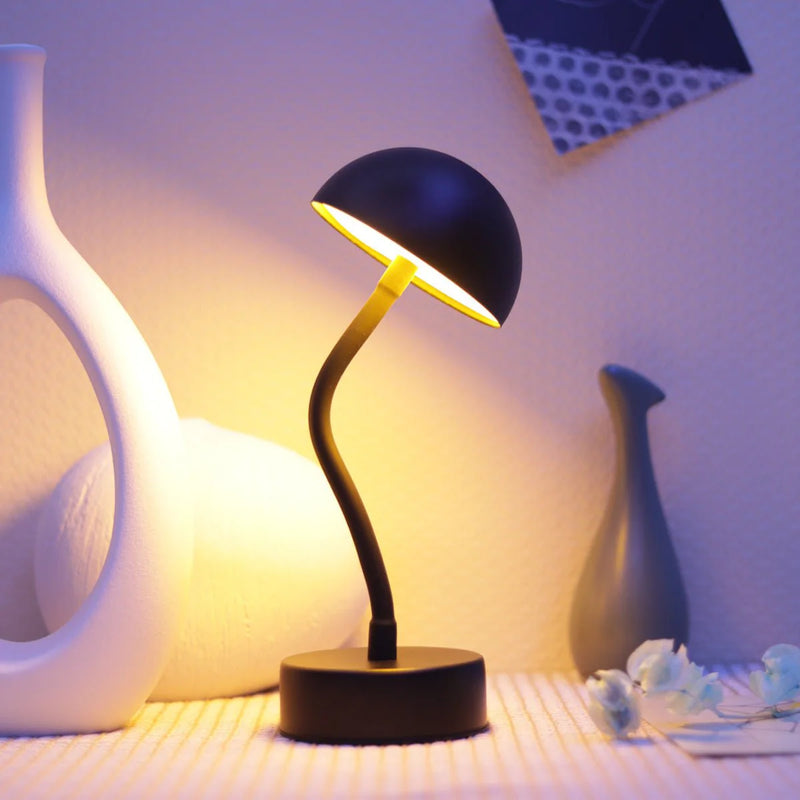 Creative Mushroom Table Lamp with Simple LED Atmosphere and Warm Light – Small Night Lamp - SouqNoir