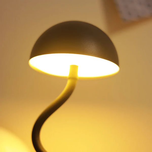 Creative Mushroom Table Lamp with Simple LED Atmosphere and Warm Light – Small Night Lamp - SouqNoir