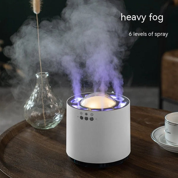 Desktop Heavy Fog Humidifier for Office and Home with Porous Design and Decorative Style - SouqNoir