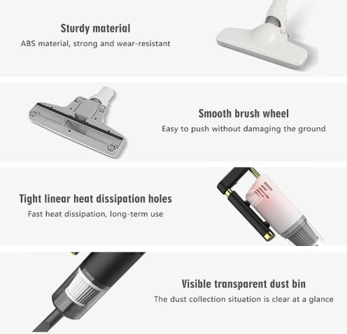 4-in-1 Handheld Vacuum Cleaner for Home and Car Use - SouqNoir