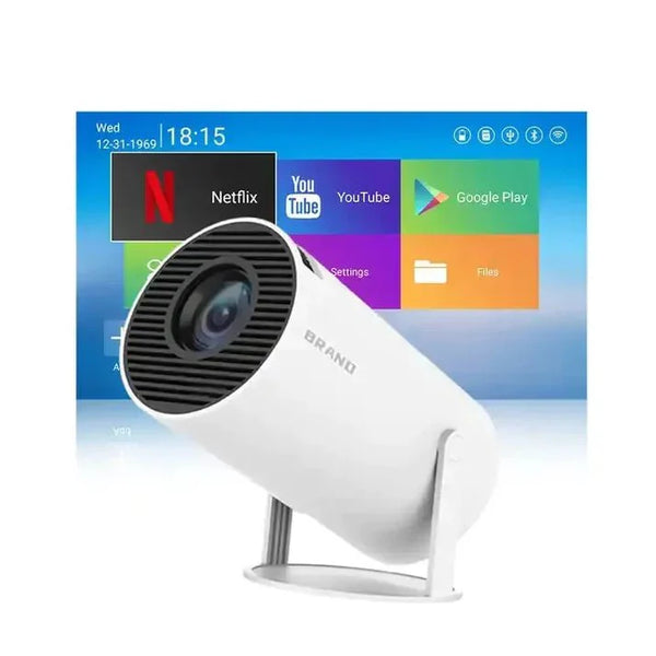 Mini Round Projector for Home and Portable Use - SouqNoir