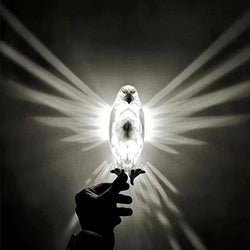 Modern Creative Bird Wall Lamp – 3D Owl and Eagle Shape Projector Sconce Light for Home Decor - SouqNoir