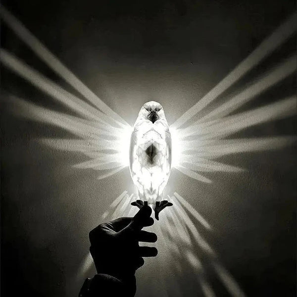 Modern Creative Bird Wall Lamp – 3D Owl and Eagle Shape Projector Sconce Light for Home Decor - SouqNoir
