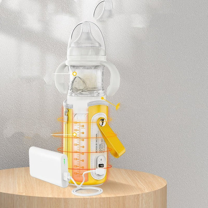Newborn Baby Milk Bottle with Intelligent Thermostat and Digital Display for Constant Temperature - SouqNoir