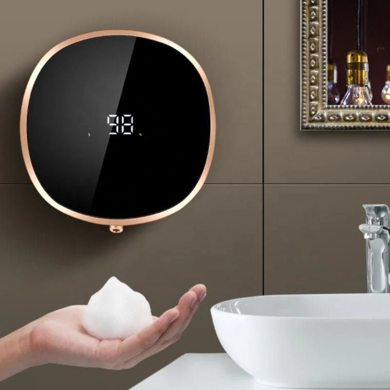 Non-Contact Automatic Soap Dispenser with Infrared Sensor – Electric Hands-Free Foam Sanitizer Machine - SouqNoir