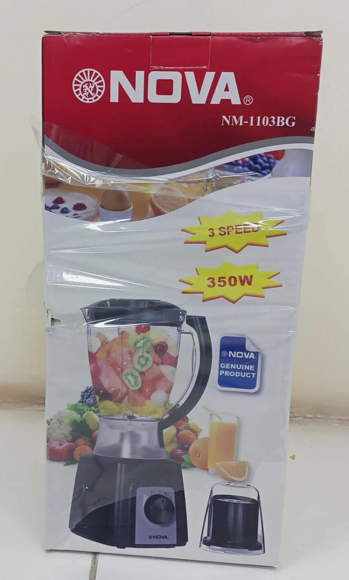 Nova Blender with Grinder for Kitchen Use - SouqNoir