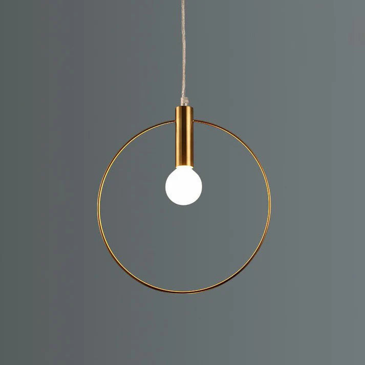 Simple Wrought Iron Post-Modern Style Chandelier - SouqNoir
