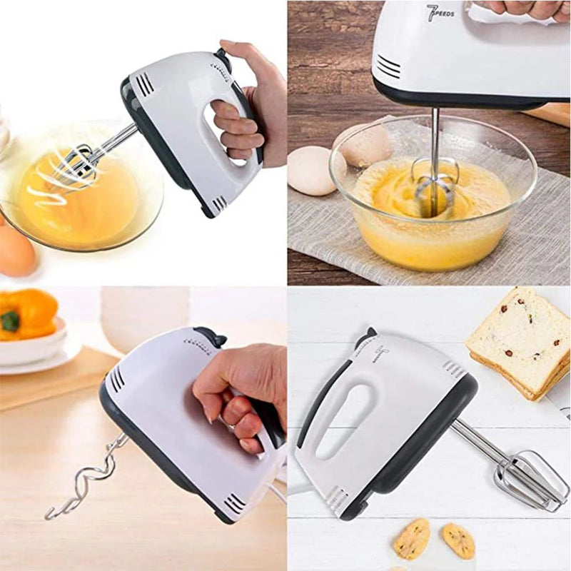 Super Hand Mixer – 7 Speed Electric Kitchen Companion - SouqNoir